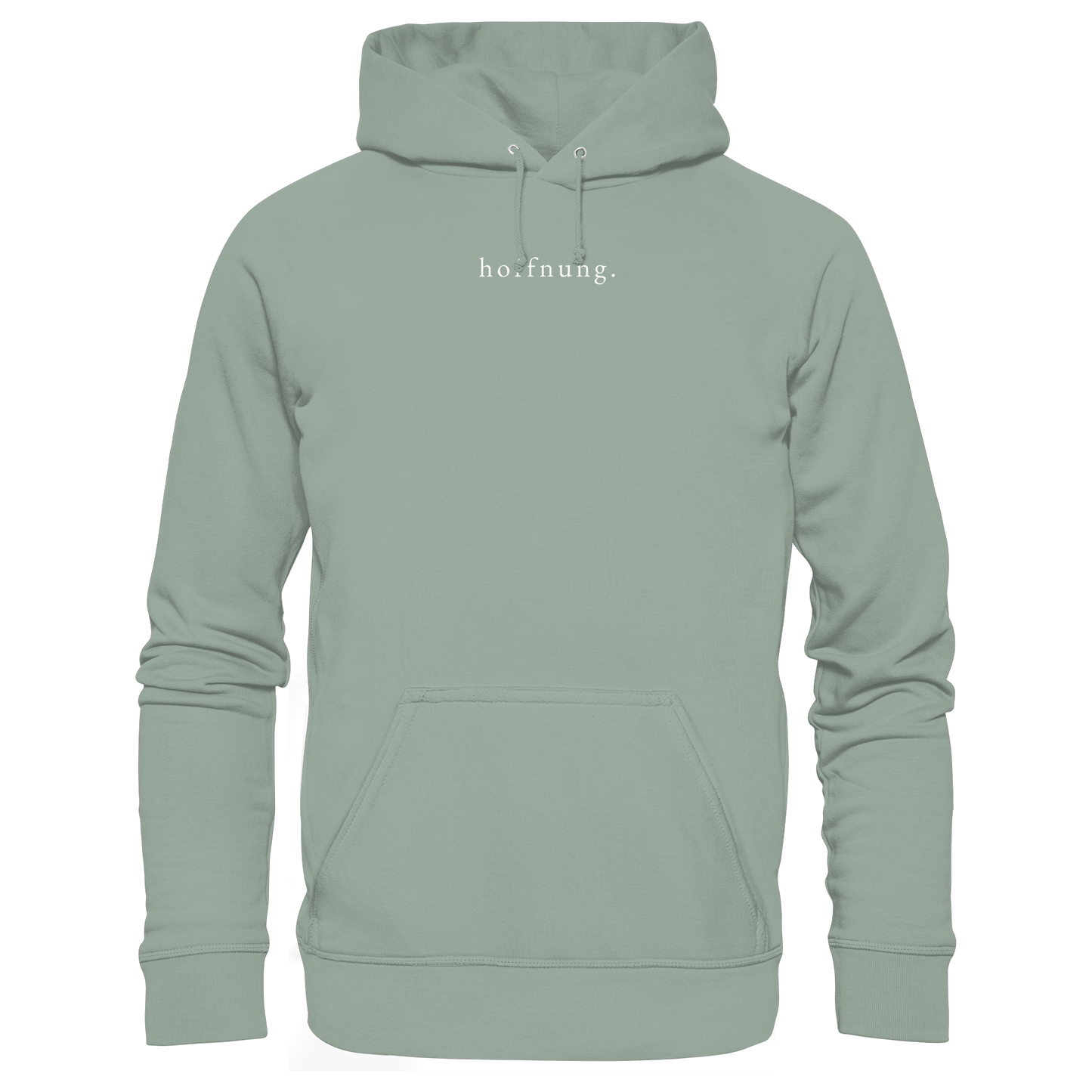 Die Hoffnung hat einen Namen - Jesus - Organic Hoodie