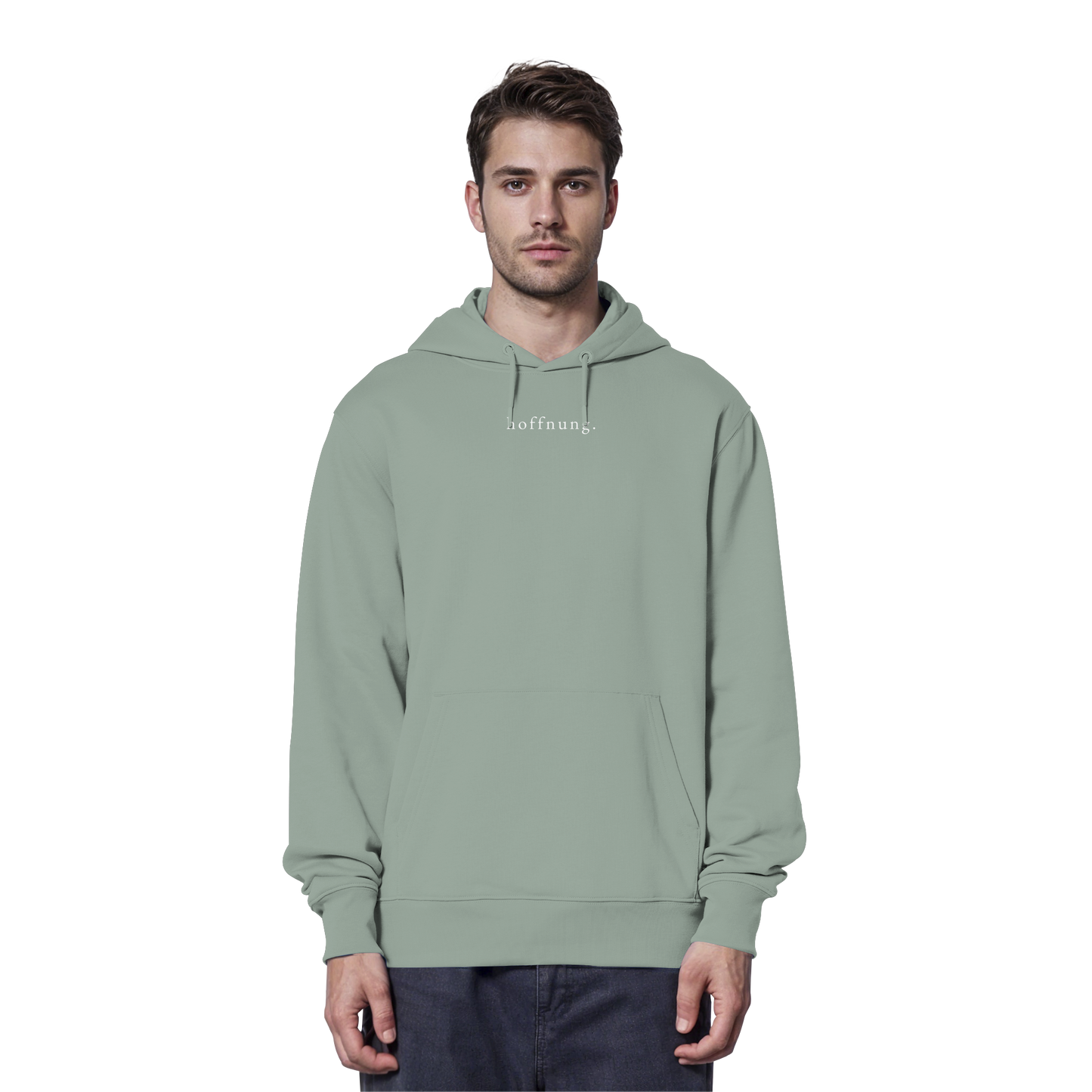 Die Hoffnung hat einen Namen - Jesus - Organic Hoodie