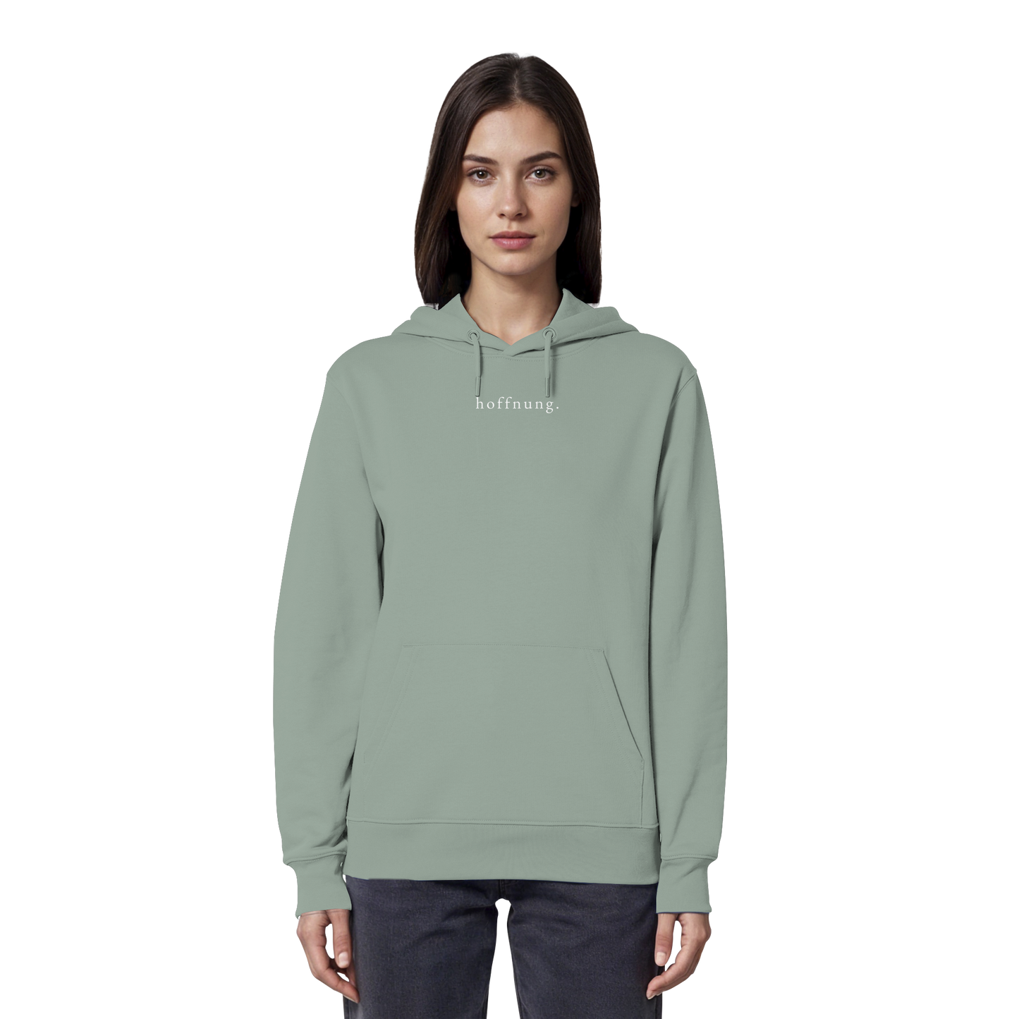 Die Hoffnung hat einen Namen - Jesus - Organic Hoodie