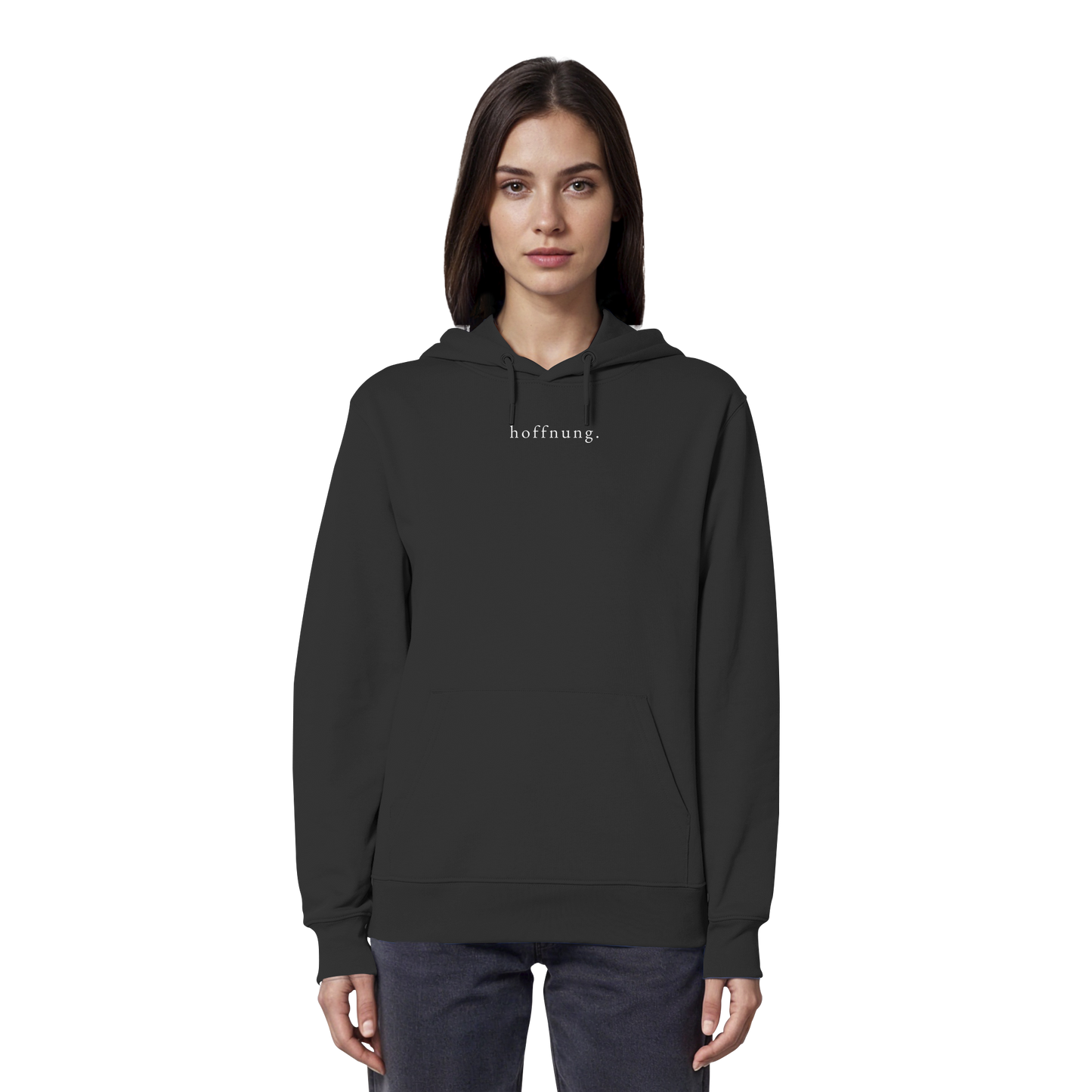 Die Hoffnung hat einen Namen - Jesus - Organic Hoodie