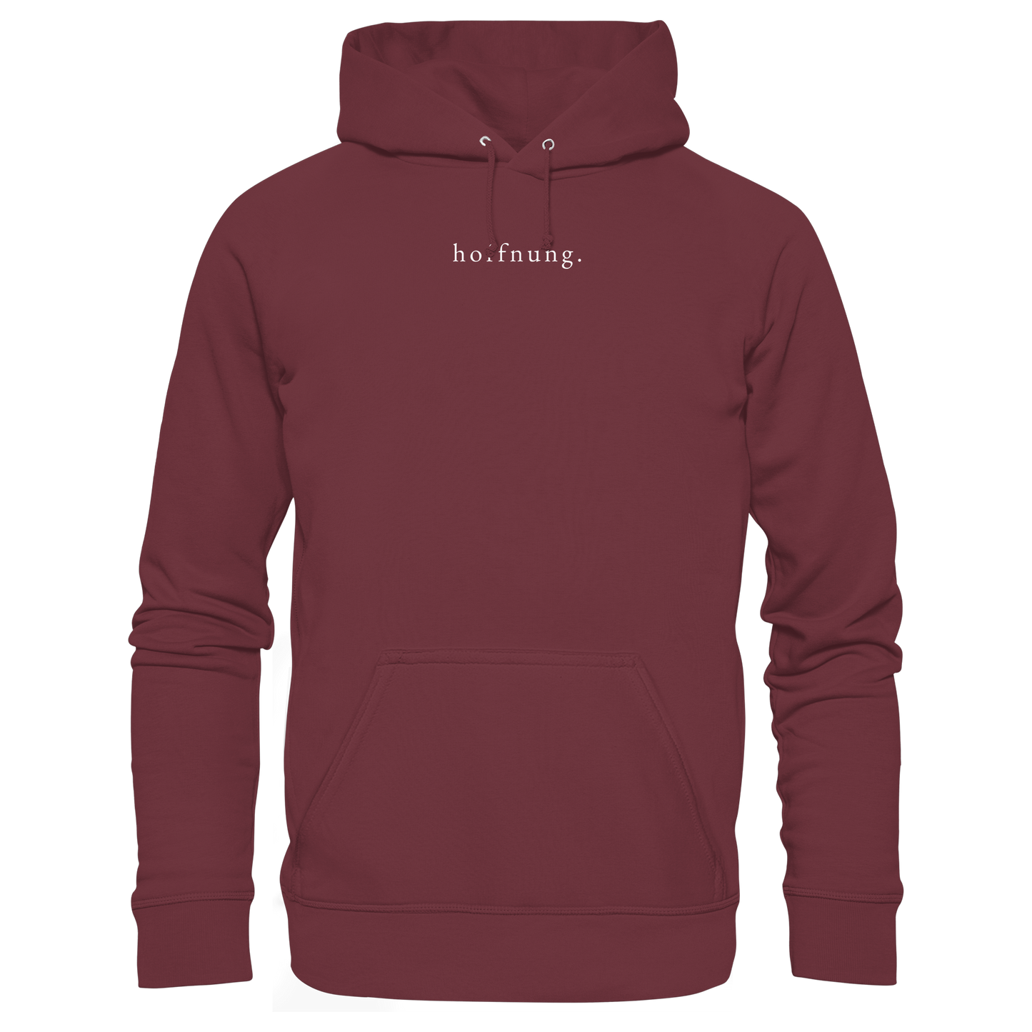 Die Hoffnung hat einen Namen - Jesus - Organic Hoodie