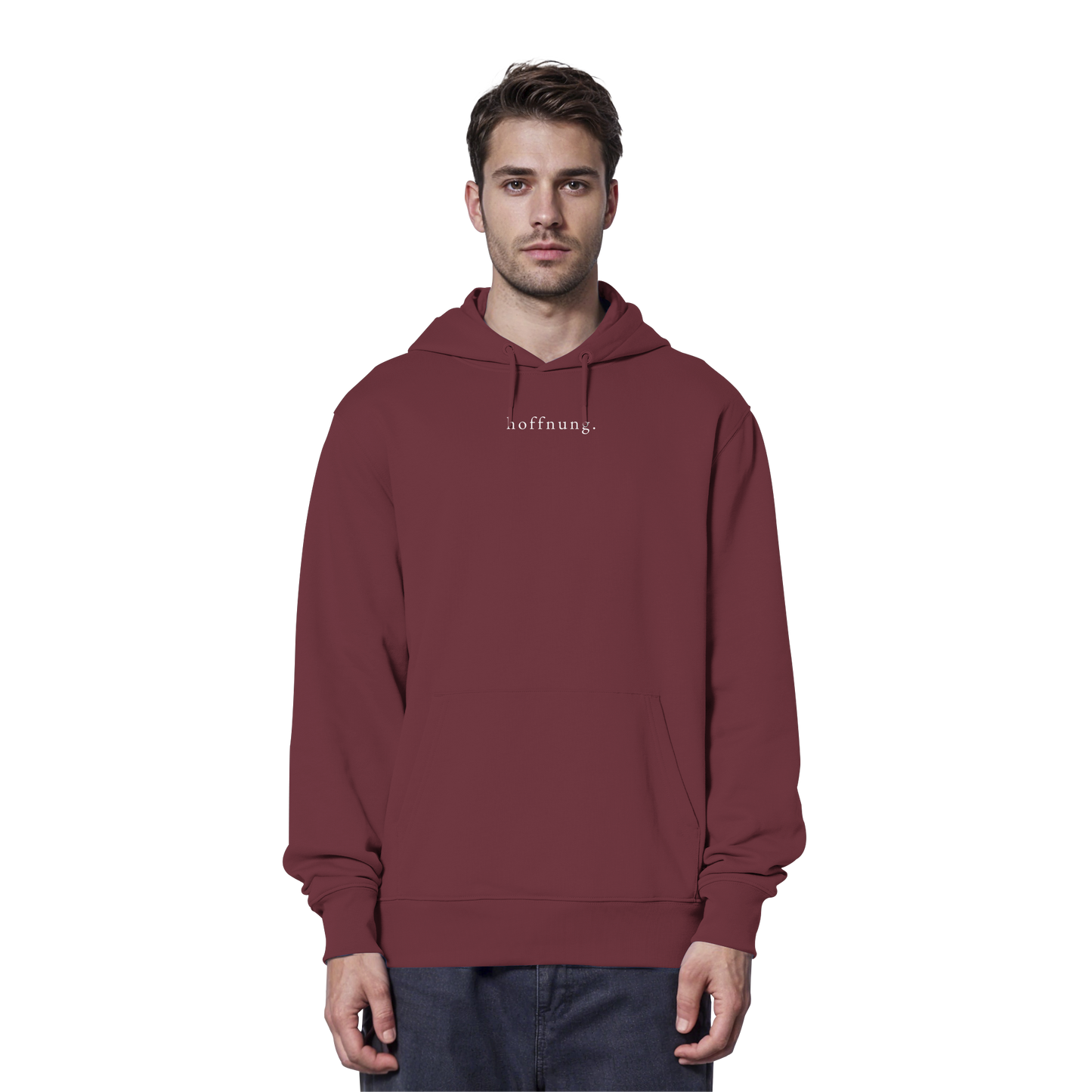 Die Hoffnung hat einen Namen - Jesus - Organic Hoodie