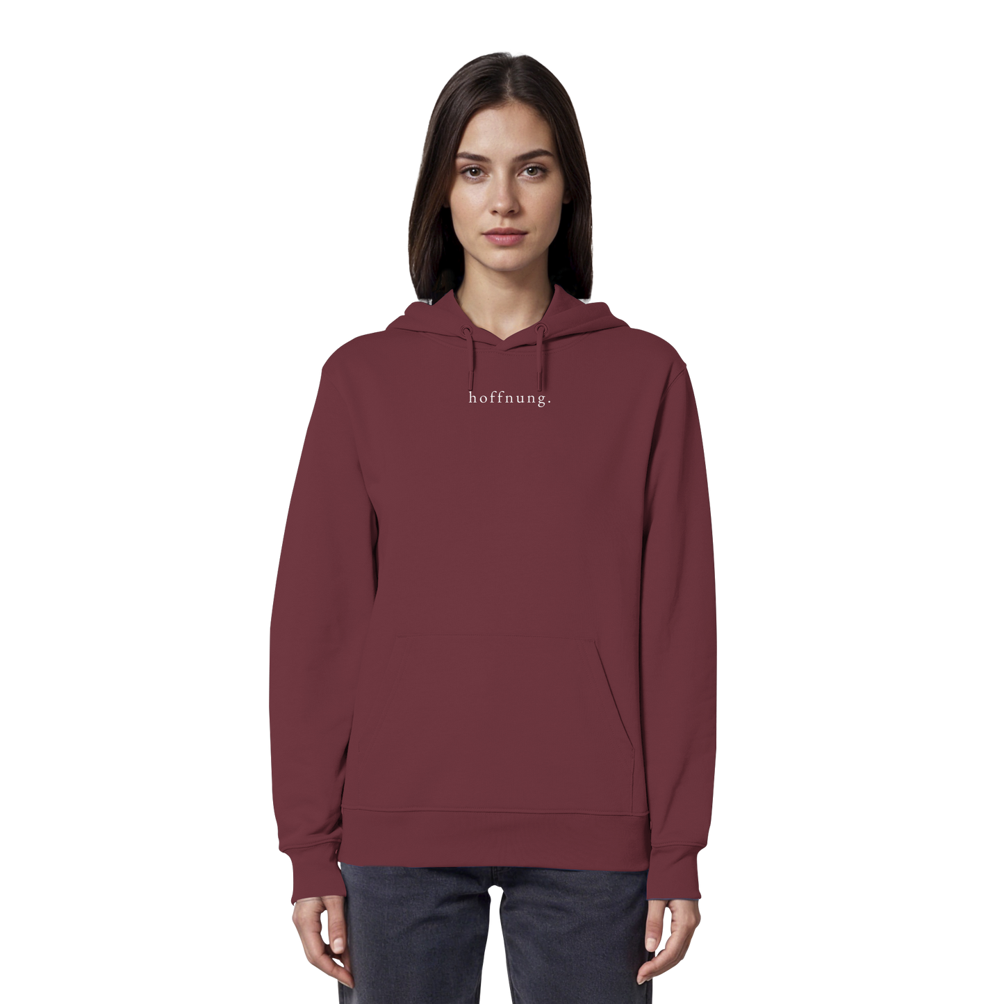 Die Hoffnung hat einen Namen - Jesus - Organic Hoodie