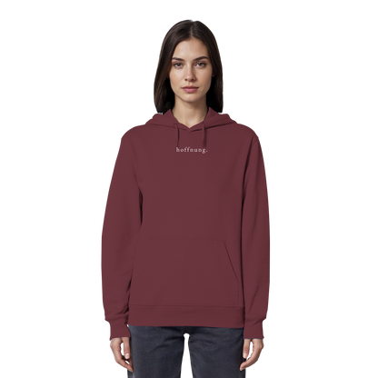 Die Hoffnung hat einen Namen - Jesus - Organic Hoodie