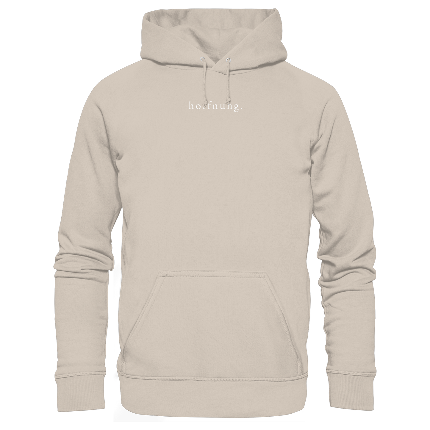 Die Hoffnung hat einen Namen - Jesus - Organic Hoodie