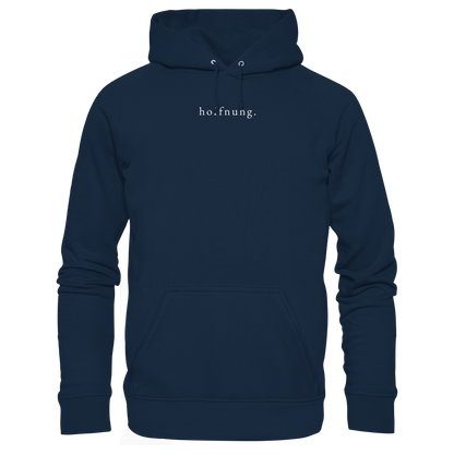 Die Hoffnung hat einen Namen - Jesus - Organic Hoodie