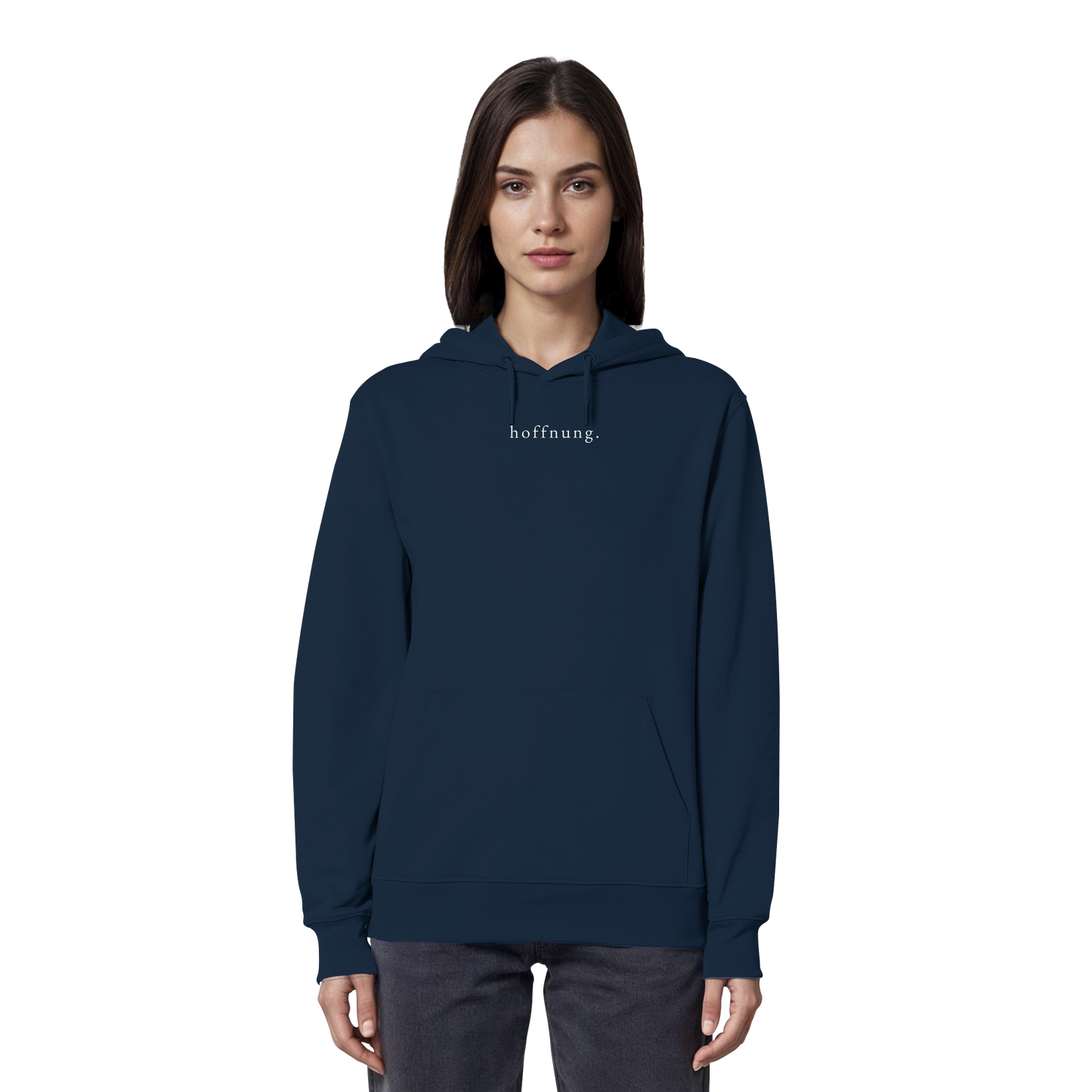 Die Hoffnung hat einen Namen - Jesus - Organic Hoodie