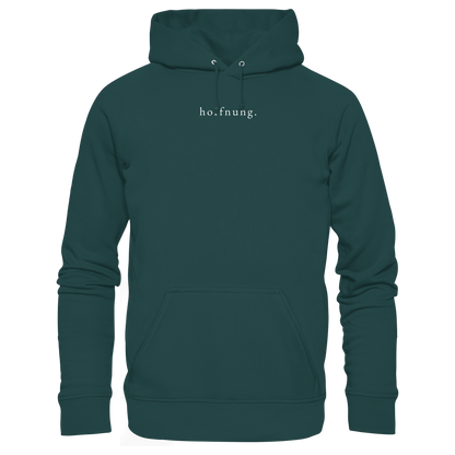 Die Hoffnung hat einen Namen - Jesus - Organic Hoodie