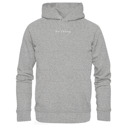 Die Hoffnung hat einen Namen - Jesus - Organic Hoodie
