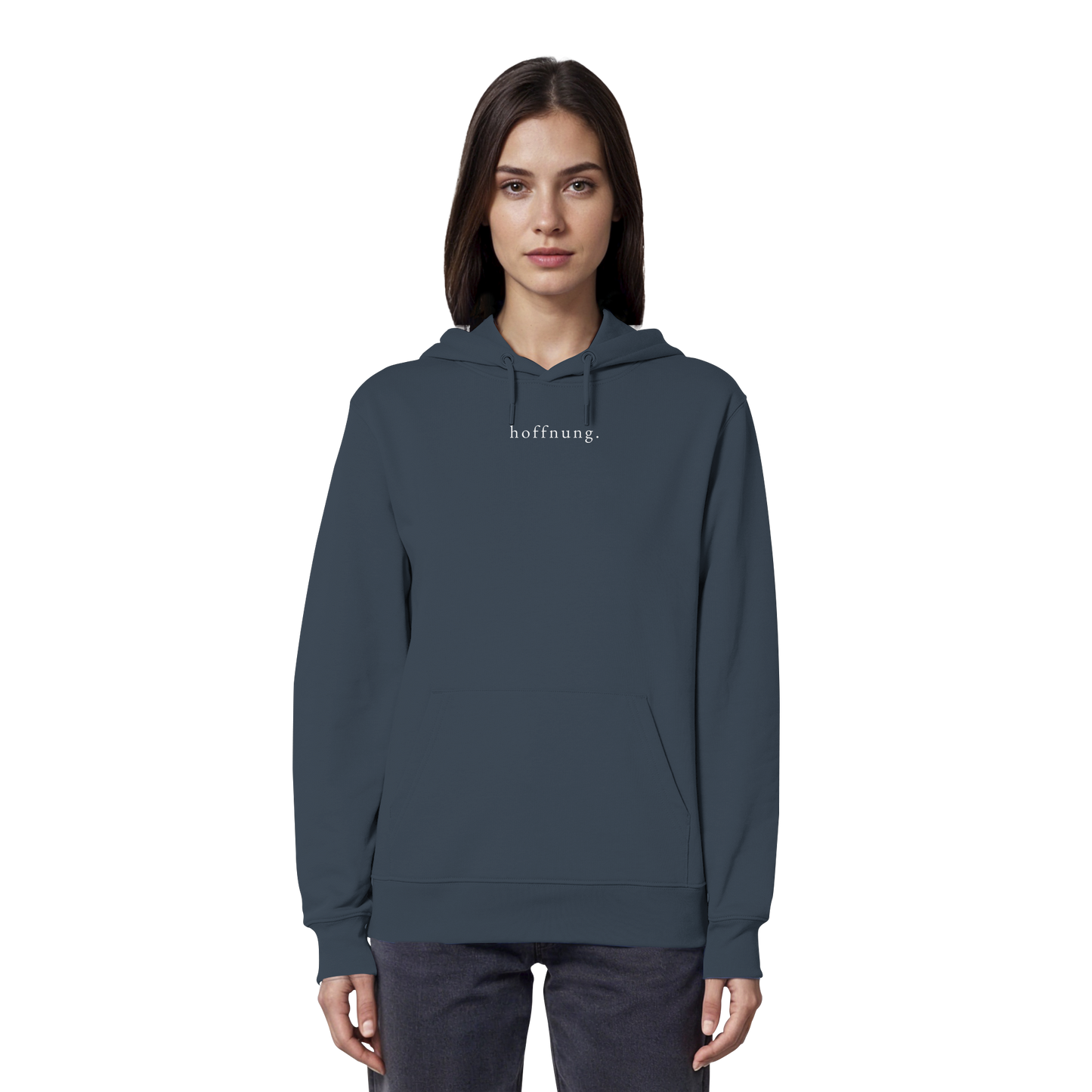 Die Hoffnung hat einen Namen - Jesus - Organic Hoodie