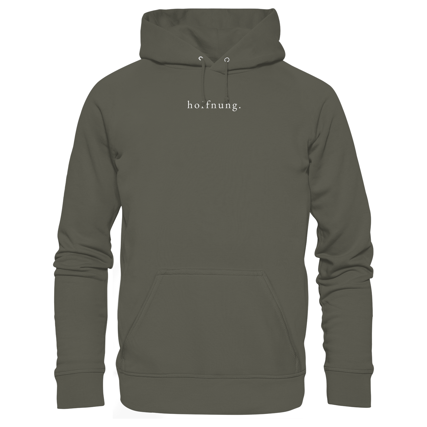 Die Hoffnung hat einen Namen - Jesus - Organic Hoodie