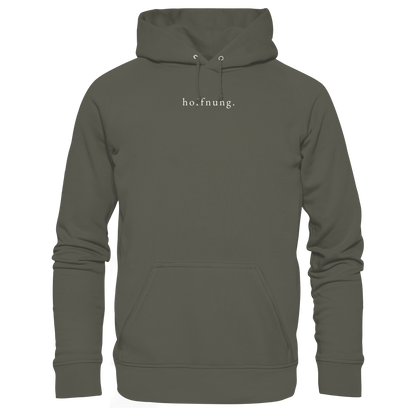 Die Hoffnung hat einen Namen - Jesus - Organic Hoodie