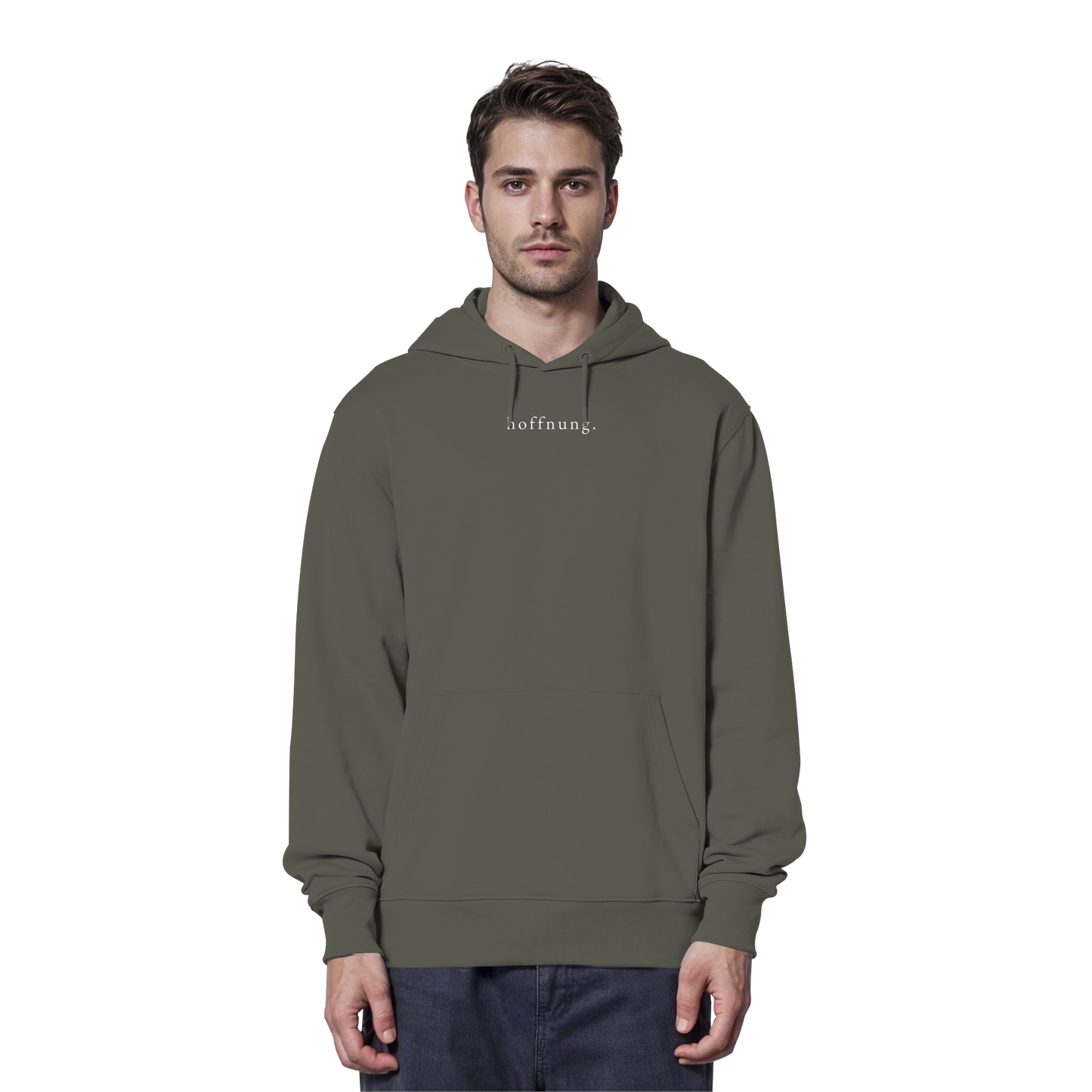 Die Hoffnung hat einen Namen - Jesus - Organic Hoodie