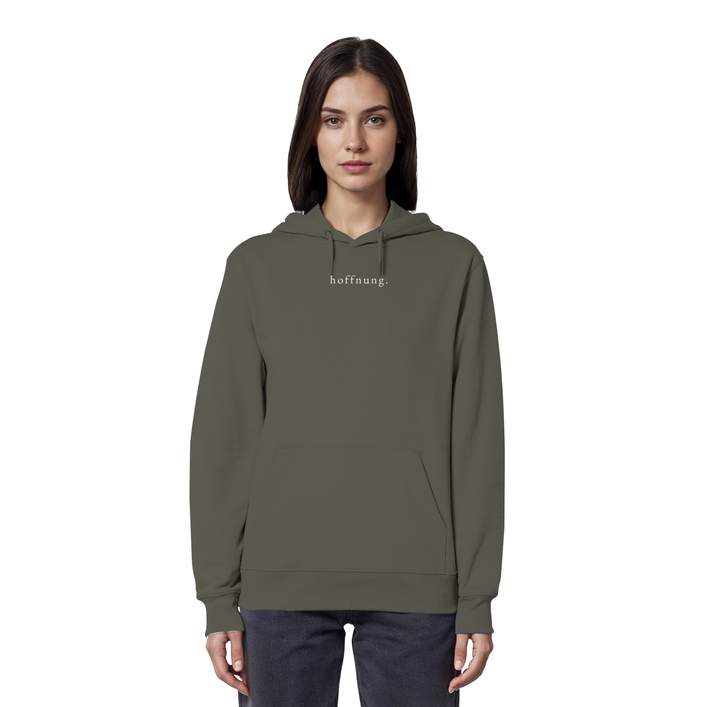 Die Hoffnung hat einen Namen - Jesus - Organic Hoodie