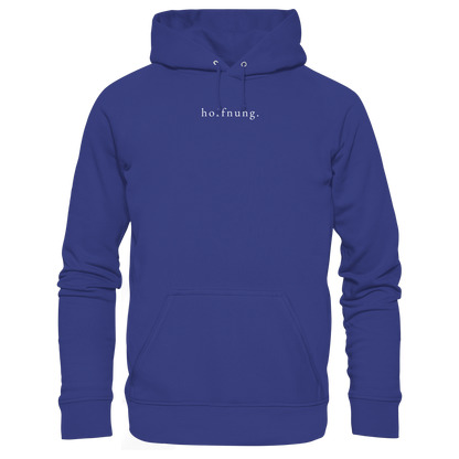Die Hoffnung hat einen Namen - Jesus - Organic Hoodie