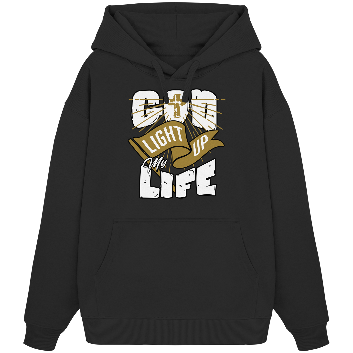 God light up my life - Premium Oversized Hoodie