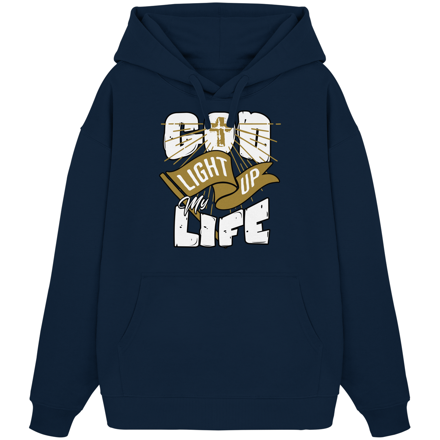 God light up my life - Premium Oversized Hoodie
