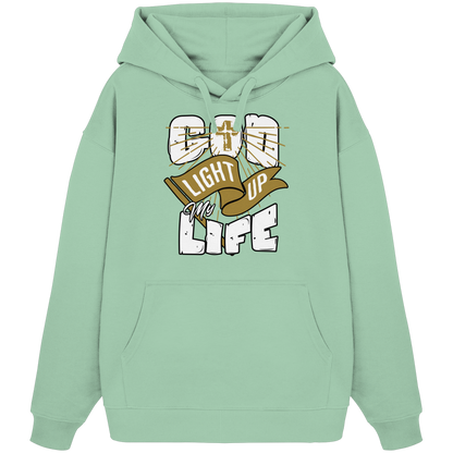 God light up my life - Premium Oversized Hoodie