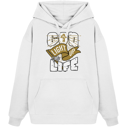 God light up my life - Premium Oversized Hoodie