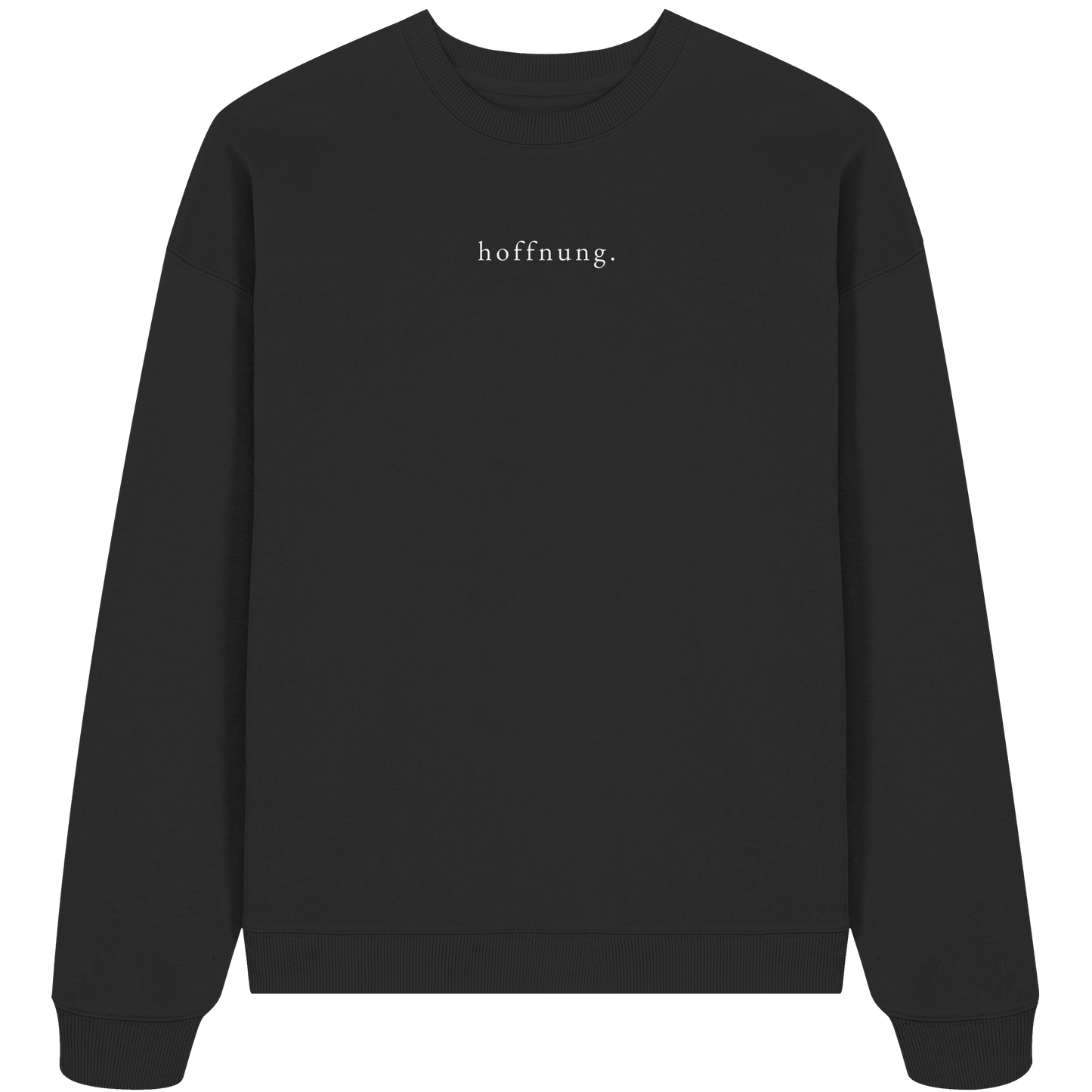 Die Hoffnung hat einen Namen - Jesus - Heavy Oversize Sweatshirt
