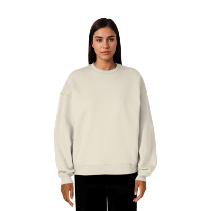 Die Hoffnung hat einen Namen - Jesus - Heavy Oversize Sweatshirt