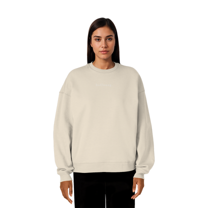 Die Hoffnung hat einen Namen - Jesus - Heavy Oversize Sweatshirt