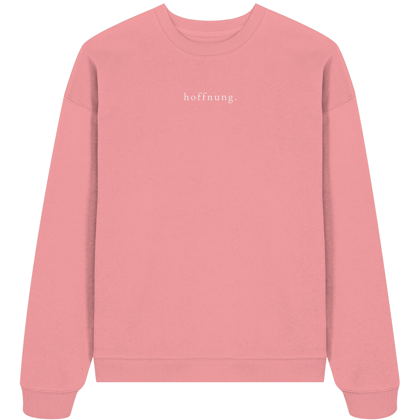 Die Hoffnung hat einen Namen - Jesus - Heavy Oversize Sweatshirt