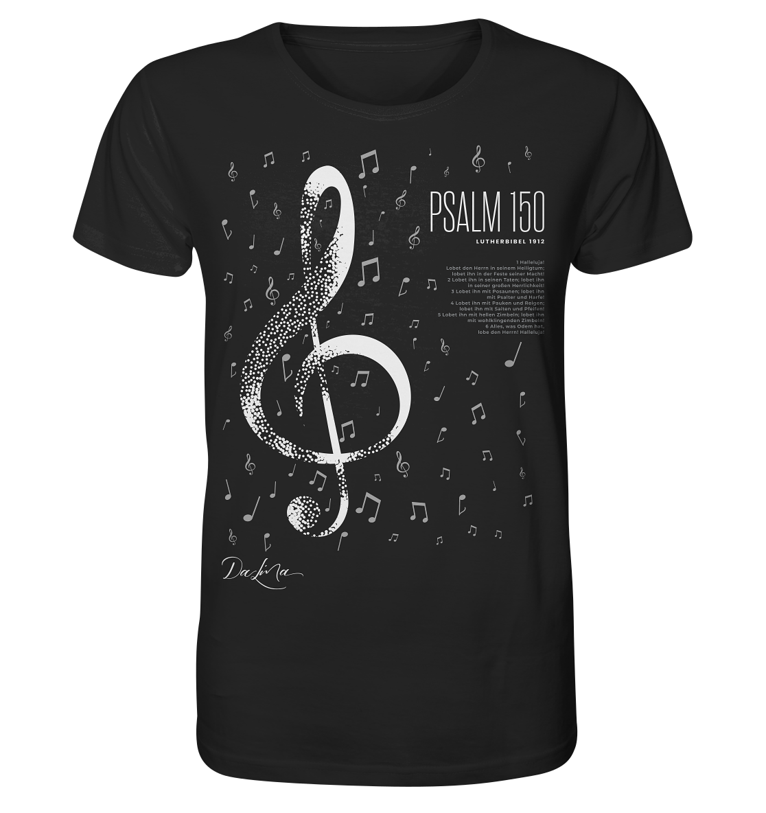 Psalm 150 - Lobet den Herrn - Herren Premium Shirt