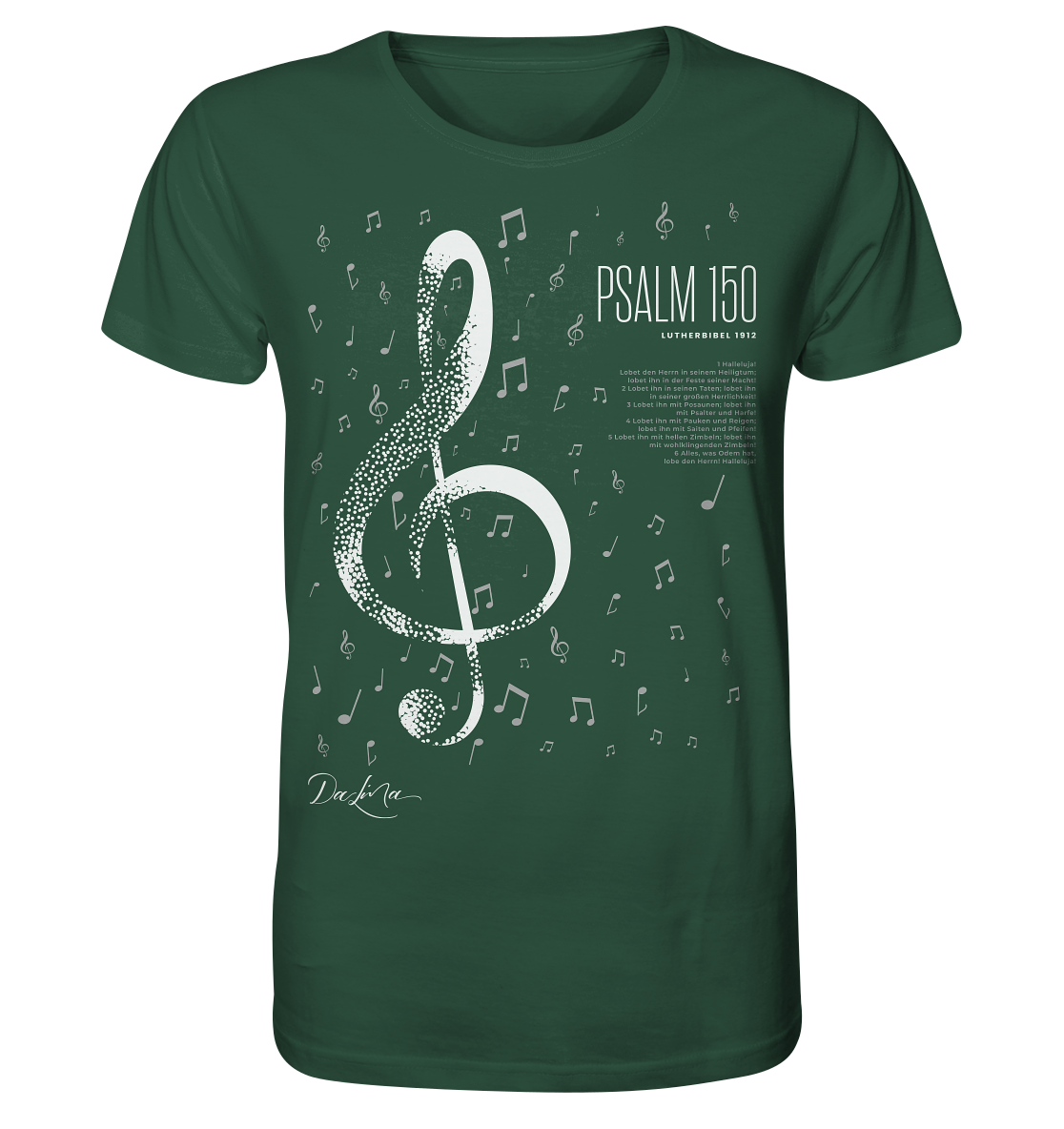 Psalm 150 - Lobet den Herrn - Herren Premium Shirt