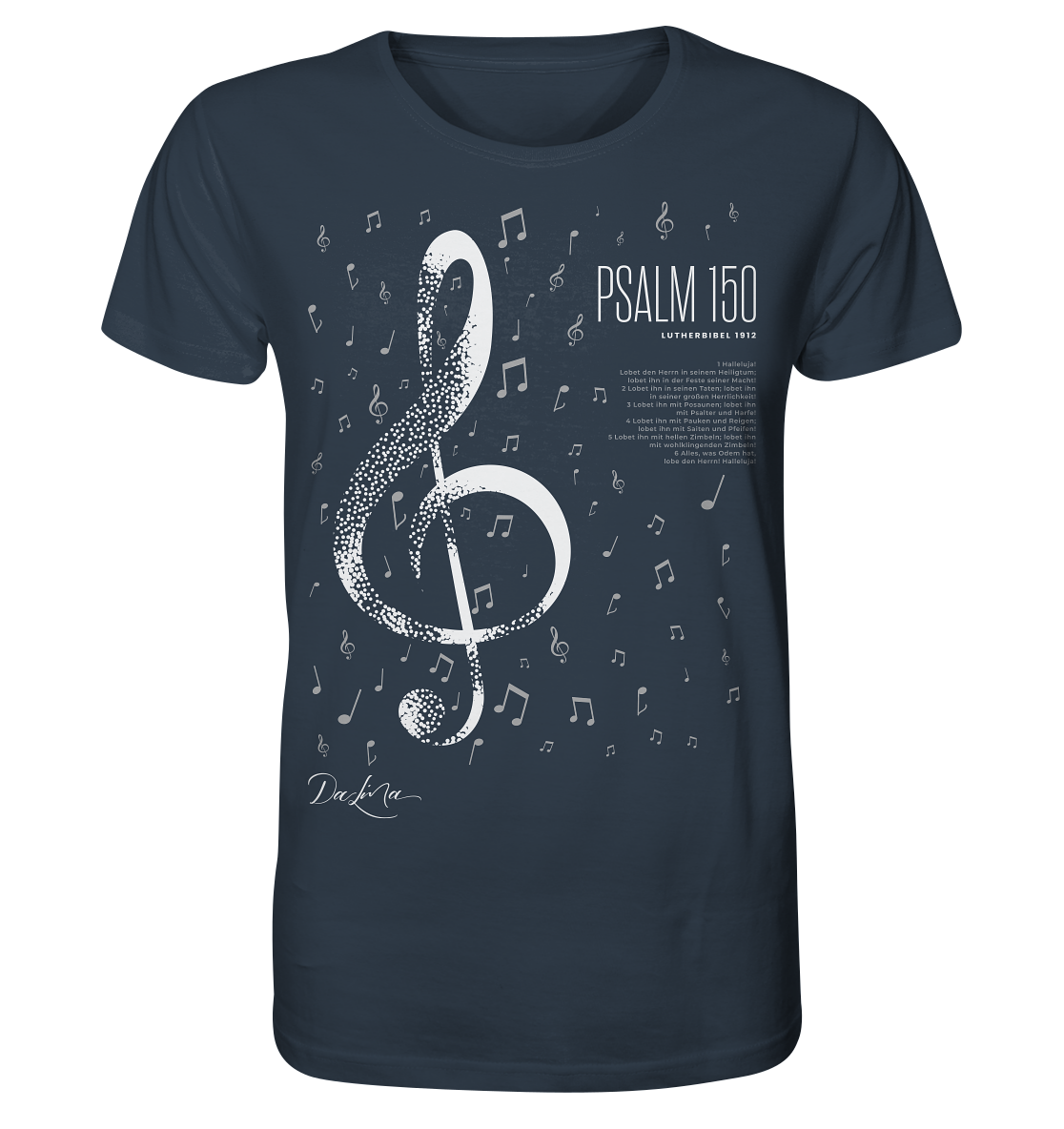 Psalm 150 - Lobet den Herrn - Herren Premium Shirt