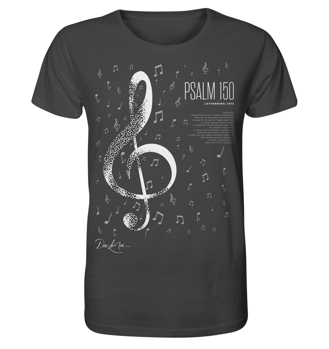 Psalm 150 - Lobet den Herrn - Herren Premium Shirt