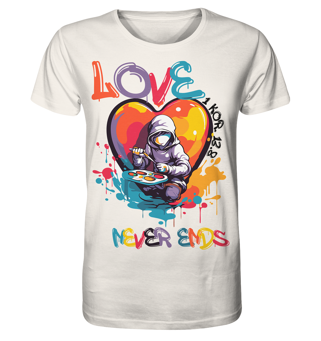 Love never ends - Herren Premium Shirt