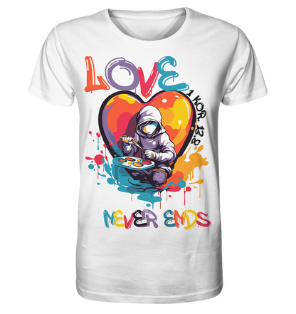 Love never ends - Herren Premium Shirt
