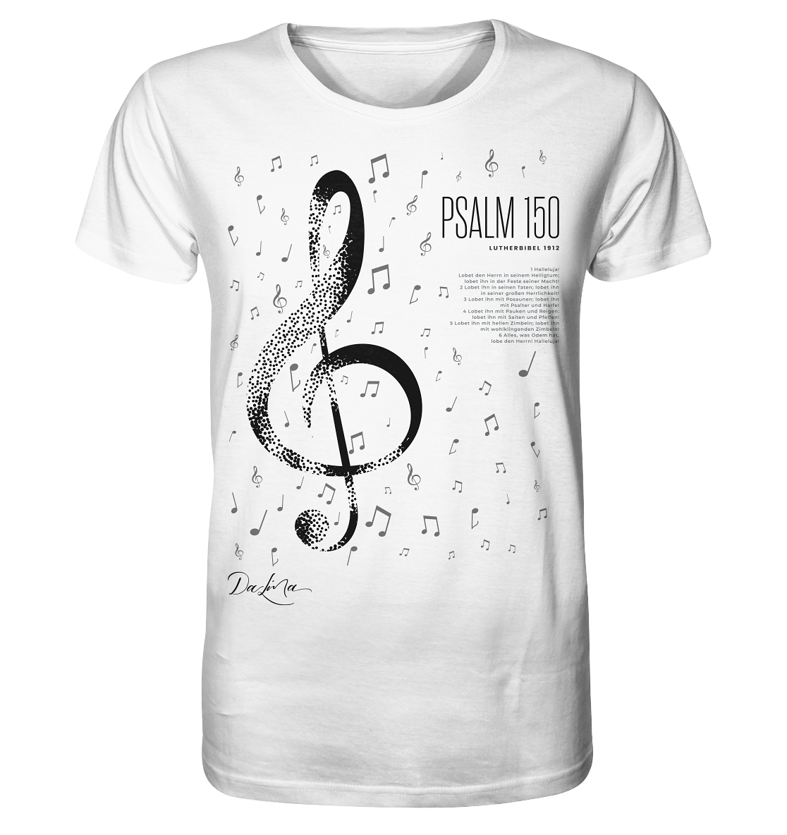 Psalm 150 - Lobet den Herrn - Herren Premium Shirt
