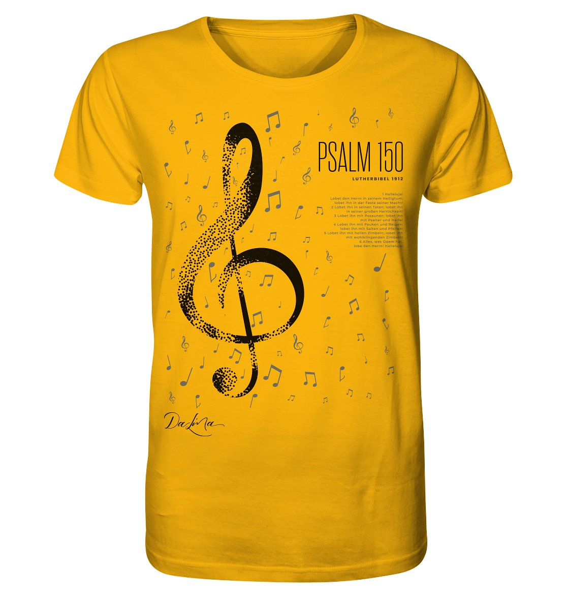 Psalm 150 - Lobet den Herrn - Herren Premium Shirt