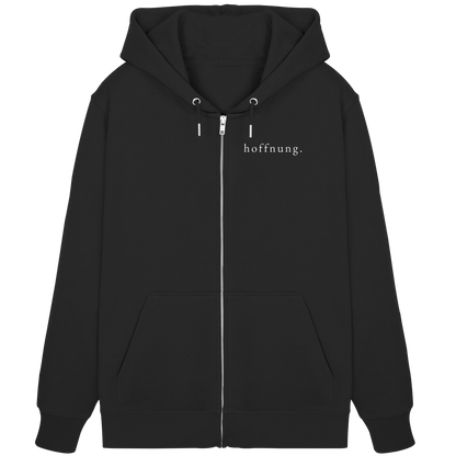 Die Hoffnung hat einen Namen - Jesus - Organic Zipper