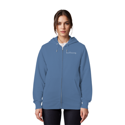 Die Hoffnung hat einen Namen - Jesus - Organic Zipper