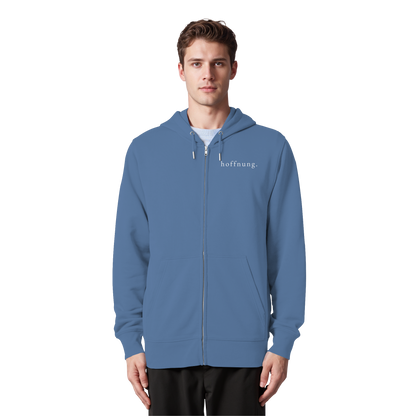 Die Hoffnung hat einen Namen - Jesus - Organic Zipper
