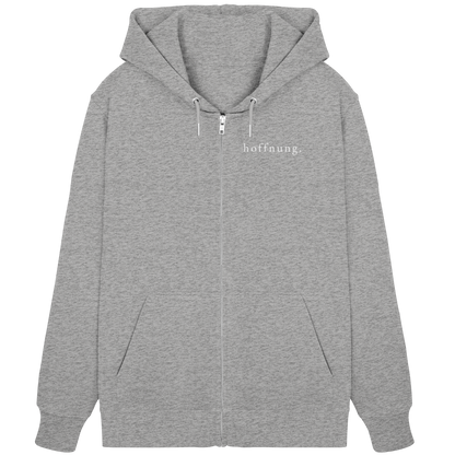 Die Hoffnung hat einen Namen - Jesus - Organic Zipper