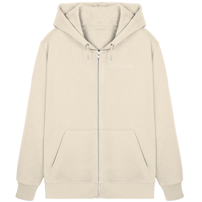 Die Hoffnung hat einen Namen - Jesus - Organic Zipper