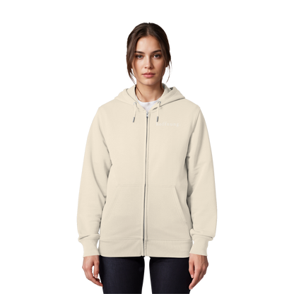 Die Hoffnung hat einen Namen - Jesus - Organic Zipper
