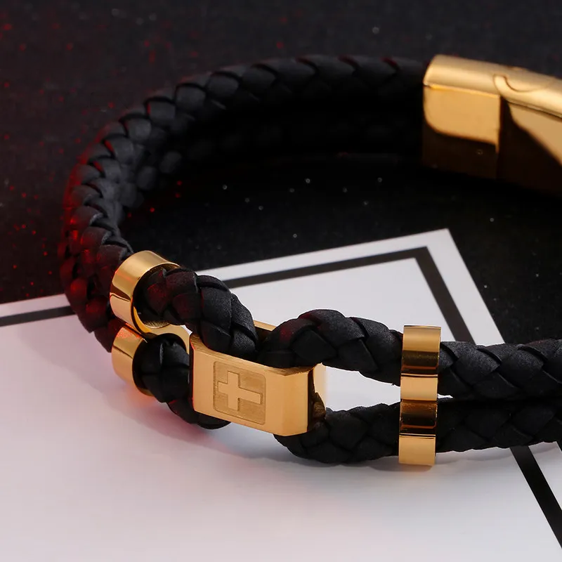 Lederarmband "Bindeglied"