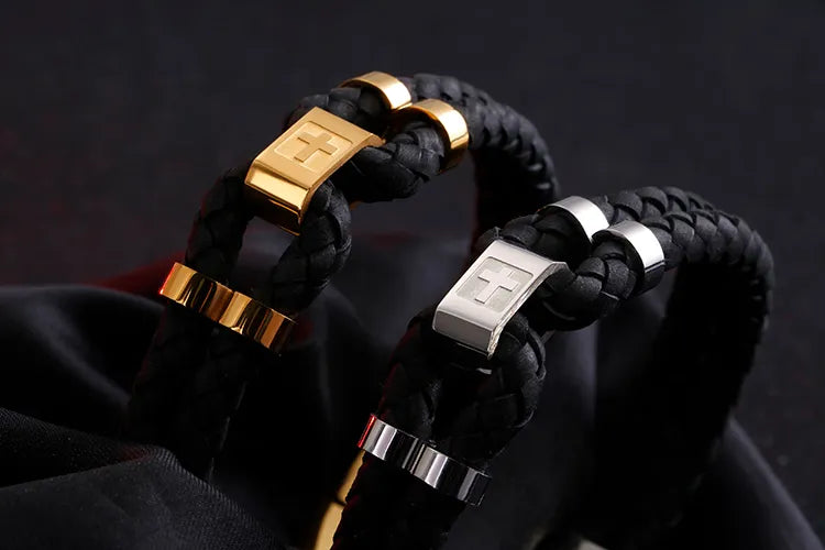 Lederarmband "Bindeglied"