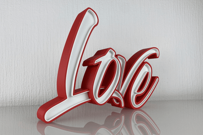Love - Lampe (smart LED beleuchtet)