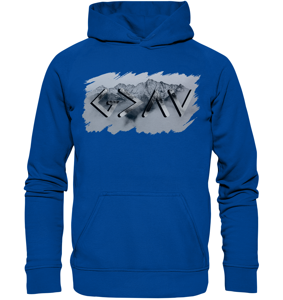 Gott ist größer - Hoodie (unisex)