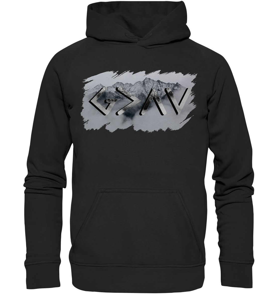 Gott ist größer - Hoodie (unisex)