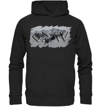 Gott ist größer - Hoodie (unisex)