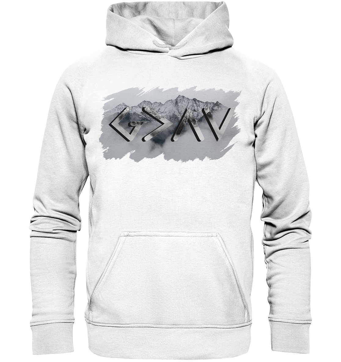 Gott ist größer - Hoodie (unisex)