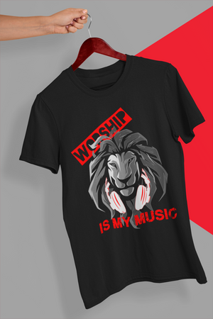 Bild in Slideshow öffnen, Worship is my music - Herren Shirt (Premium)

