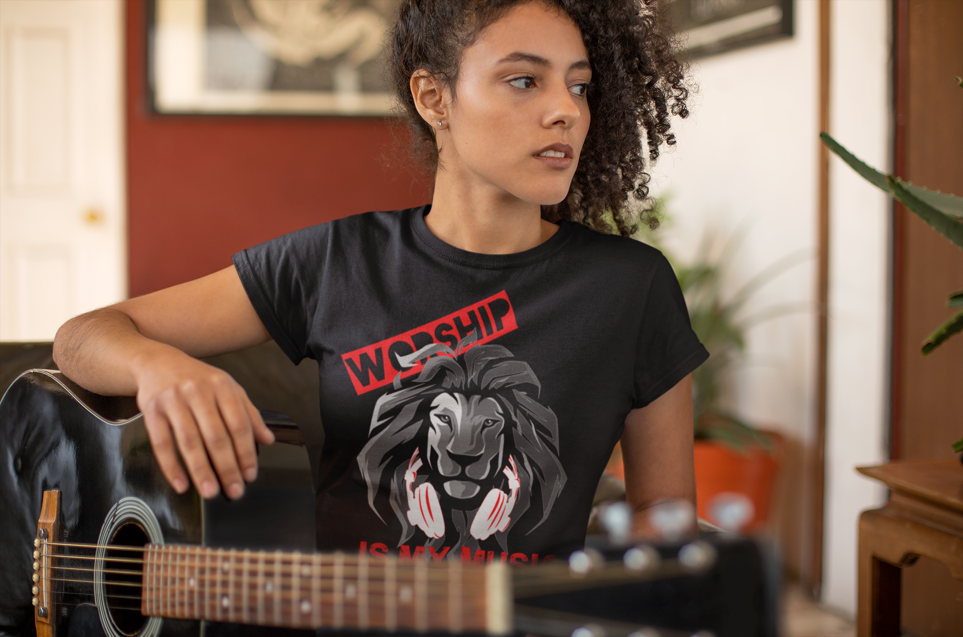 Worship is my music - Ladies Shirt (Premium)